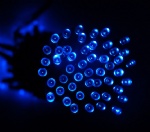 Solar blue LED string light