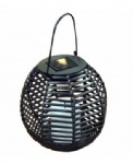 Solar PVC rattan lantern